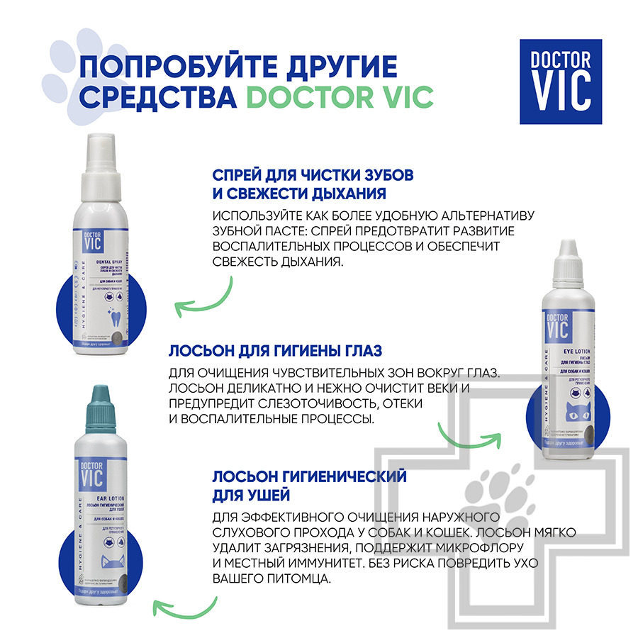 Doctor VIC Шампунь-спрей "Экспресс-очищение шерсти" для собак и кошек