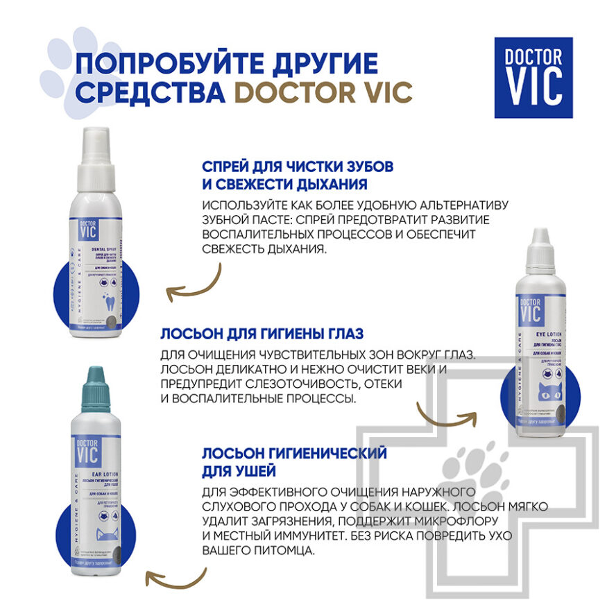 Doctor VIC Шампунь для кошек с протеинами шелка