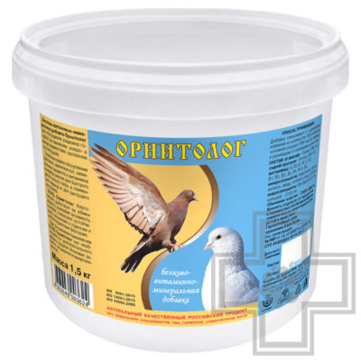 Белково-витаминно-минеральная добавка "Орнитолог" для голубей