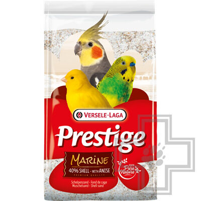 Versele-Laga Prestige Shells and Marine Песок с добавлением раковин устриц, минералов и аниса