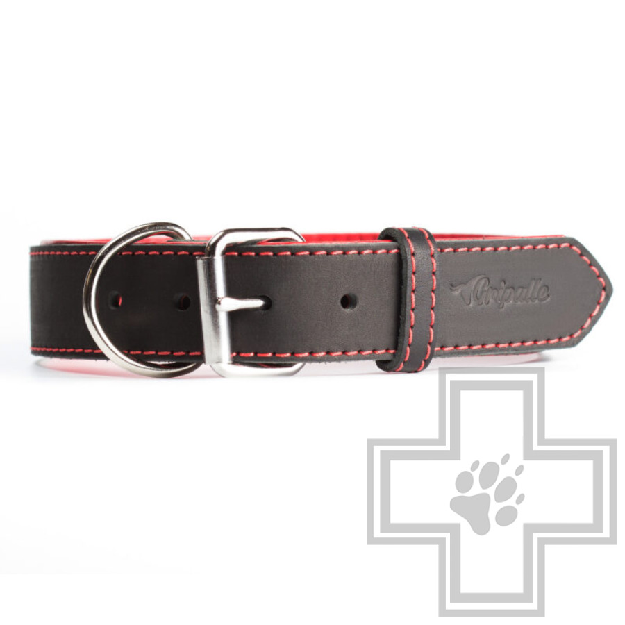 Gripalle Кожаный ошейник "Остин S" для собак, 40 мм