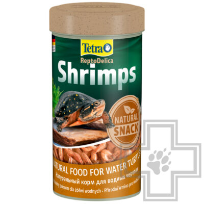 Tetra ReptoDelica Shrimps Корм для водных черепах, с креветками