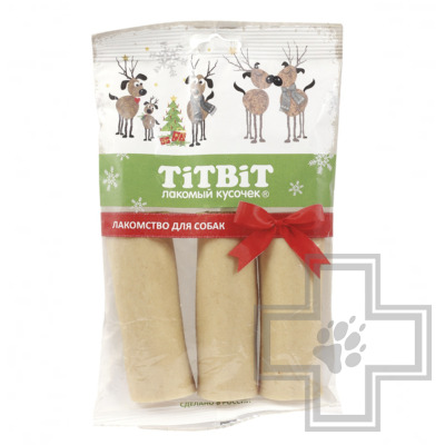 TiTBiT Сахарная косточка с говядиной для собак (Новогодняя коллекция)