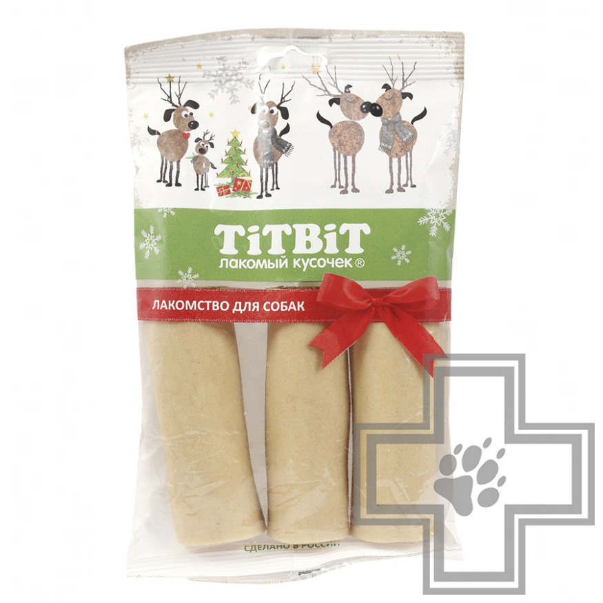TiTBiT Сахарная косточка с говядиной для собак (Новогодняя коллекция)