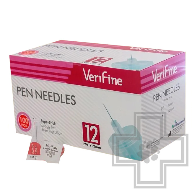 Verifine Игла 29G для инсулиновых шприц-ручек для собак (цена за 1 шт.)