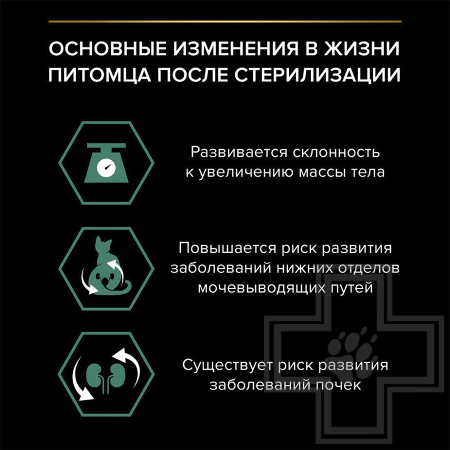 Pro Plan Sterilised MAINTENANCE Пресервы для взрослых стерилизованных кошек, с индейкой в соусе