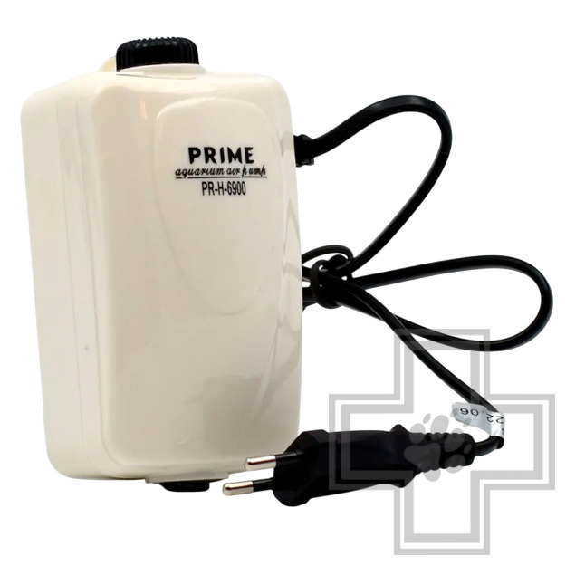 PRIME PR-H-6900 Компрессор двухканальный регулируемый для аквариумов