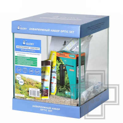 GLOXY Optic Set Classic Edition Аквариум с оборудованием