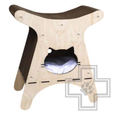 Чешир.бел Сменный картон для домика "Викинг", верхняя часть