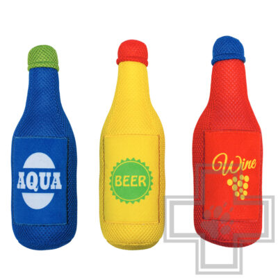 Beeztees Игрушка сетчатая "Бутылка" для собак, в ассортименте (цена за 1 игрушку)