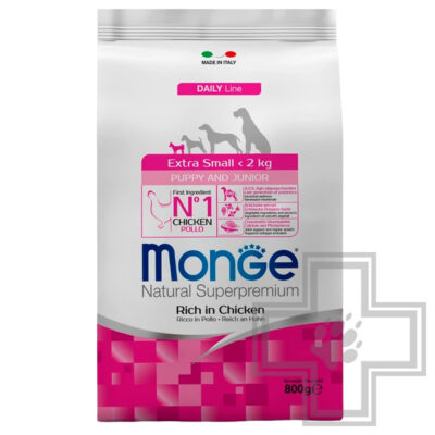Monge Daily Line Extra Small Корм для щенков миниатюрных пород, с курицей