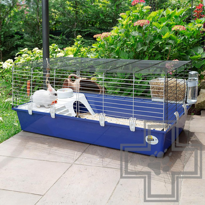 Ferplast Клетка RABBIT 120 NEW для кроликов, с аксессуарами