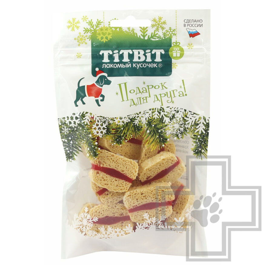 TiTBiT Сэндвич с говядиной для собак (Новогодняя коллекция)