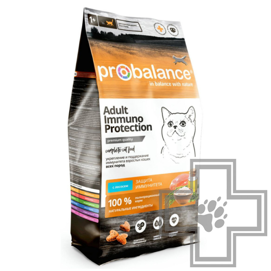 ProBalance Adult Immuno Protection Корм для кошек для укрепления иммунитета, с лососем