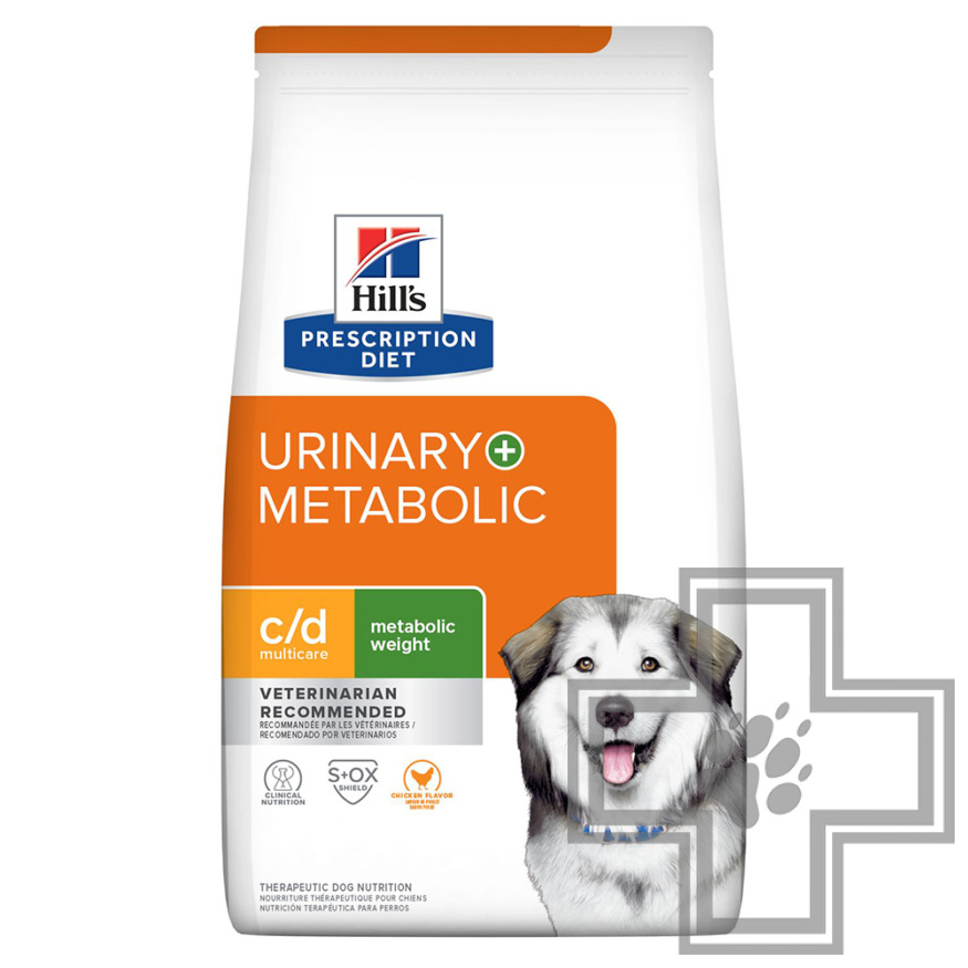 Hill's PD c/d Multicare Urinary+Metabolic Корм-диета для собак при заболеваниях мочевыводящих путей