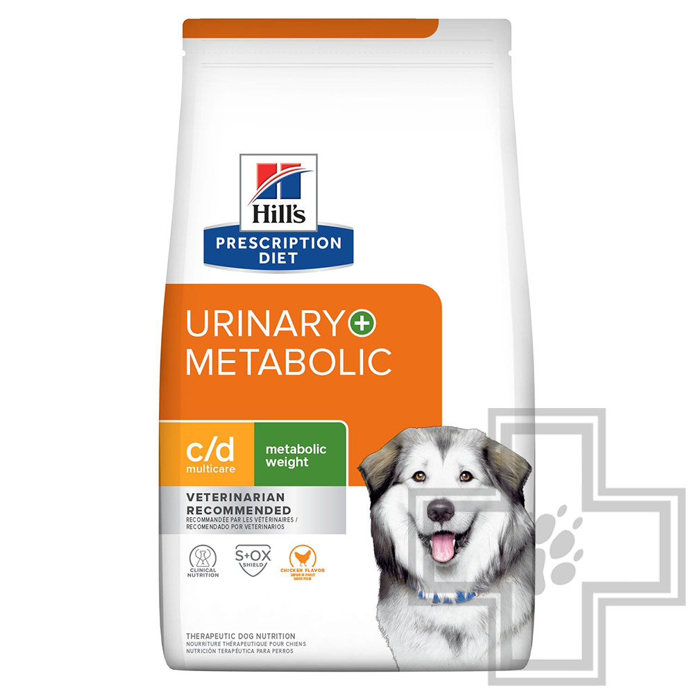 Hill's PD c/d Multicare Urinary+Metabolic Корм-диета для собак при заболеваниях мочевыводящих путей