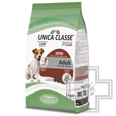 Unica Classe Adult Mini Equilibrium Корм для собак мелких пород, с ягненком