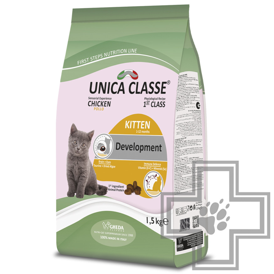 Unica Classe KITTEN Development Корм для котят, с курицей