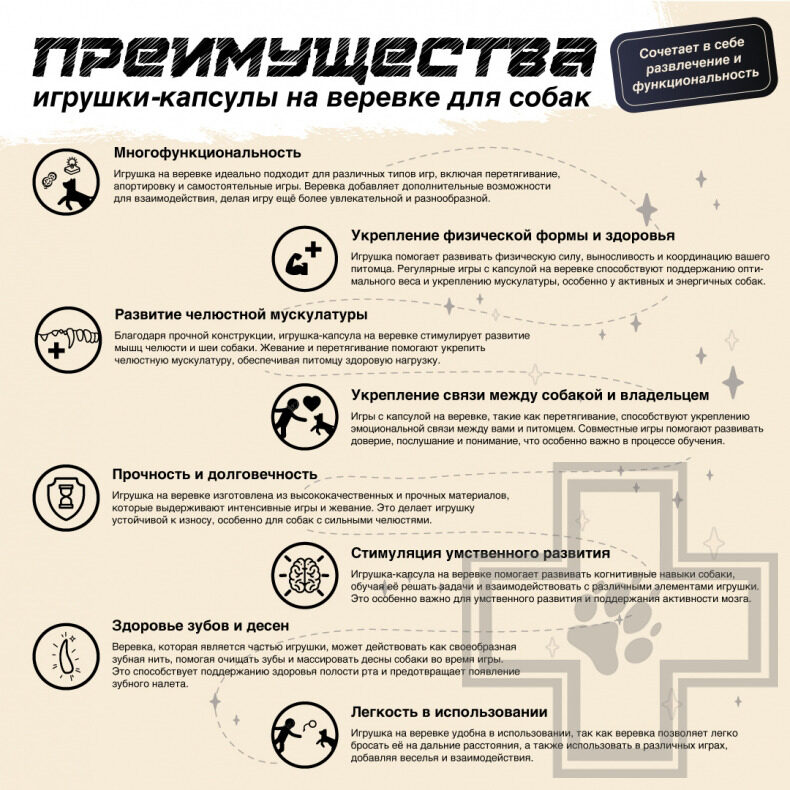 ПРОСТО КОСМОС Игрушка-перетяжка "Звёздная капсула" для собак, синяя