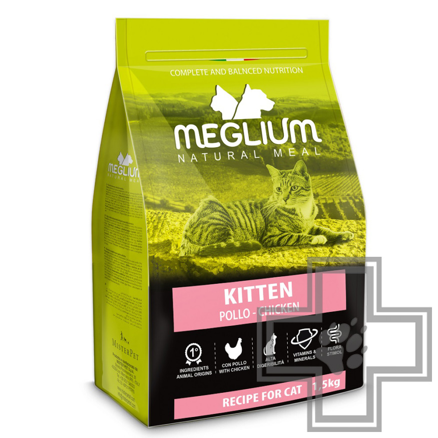 Meglium Kitten Корм для котят, с курицей