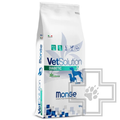 Monge VetSolution Diabetic Корм-диета для собак с избыточным весом и сахарным диабетом