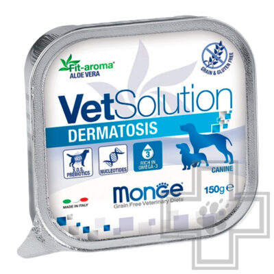 Monge VetSolution Dermatosis Консервы-диета для собак с заболеваниями кожи