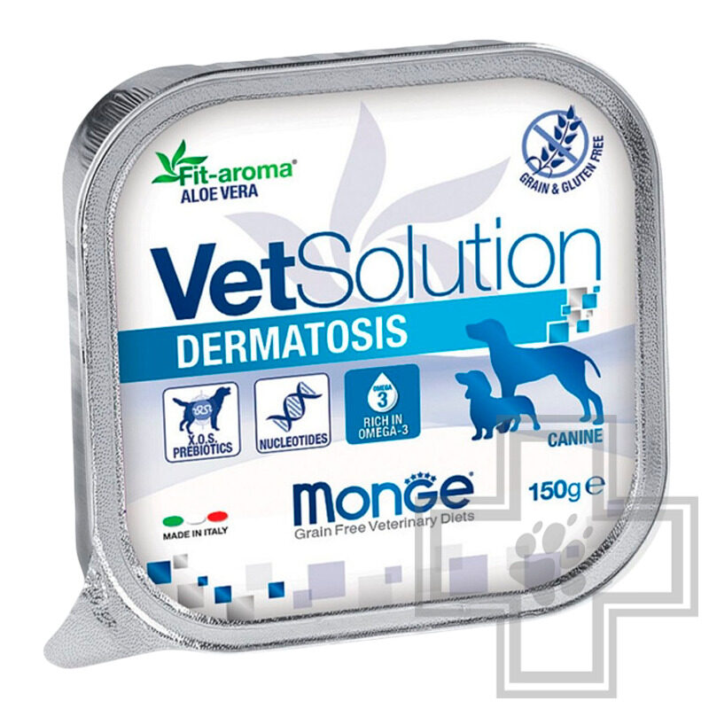 Monge VetSolution Dermatosis Консервы-диета для собак с заболеваниями кожи