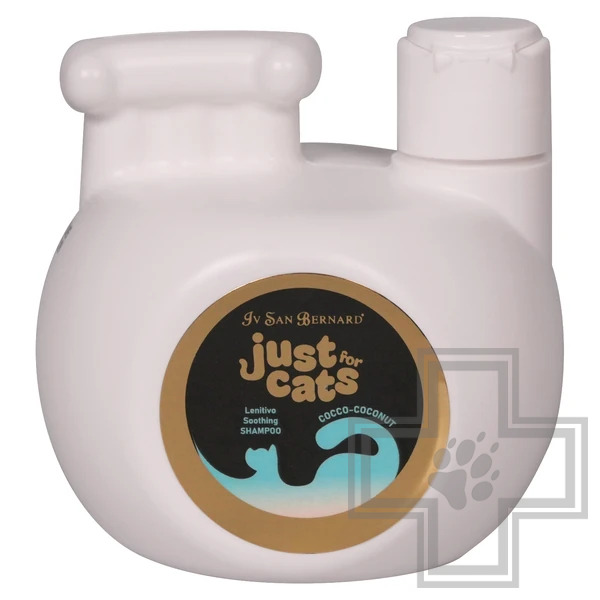 ISB Just for cats Coconut Успокаивающий шампунь для любого типа шерсти для кошек