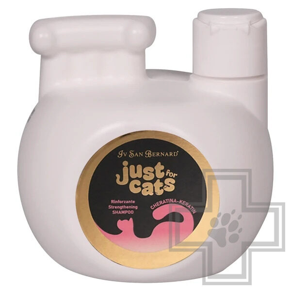 ISB Just for cats Keratin Восстанавливающий шампунь для любого типа шерсти для кошек