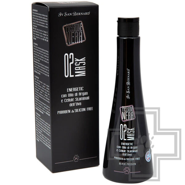 ISB Black Passion 02 Маска энергетическая и восстанавливающая с аргановым маслом ISB Black Passion 02 Маска энергетическая и восстанавливающая с аргановым маслом