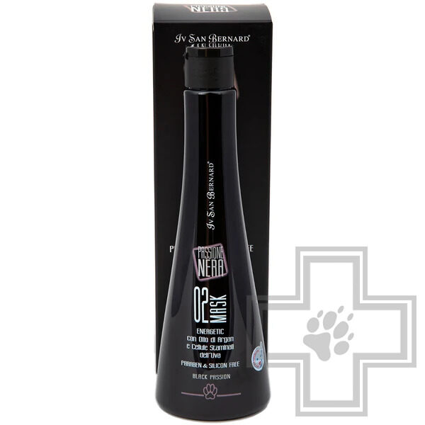 ISB Black Passion 02 Маска энергетическая и восстанавливающая с аргановым маслом ISB Black Passion 02 Маска энергетическая и восстанавливающая с аргановым маслом