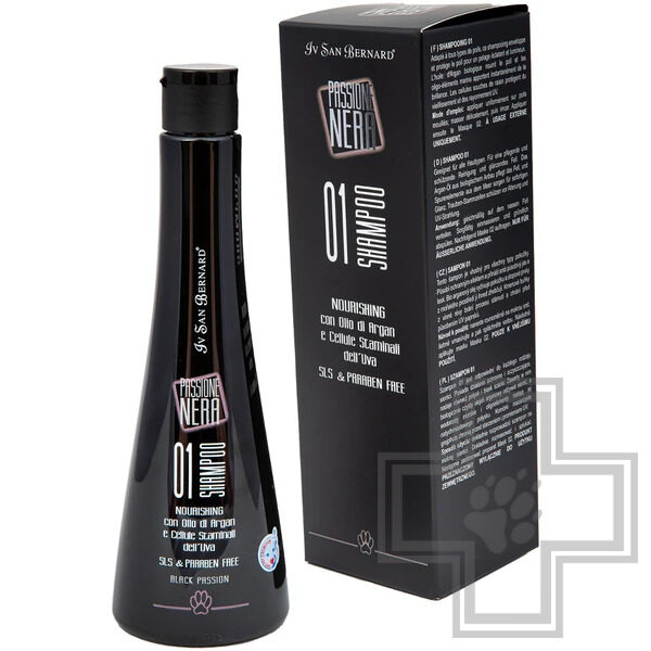 ISB Black Passion 01 Шампунь питательный с аргановым маслом ISB Black Passion 01 Шампунь питательный с аргановым маслом