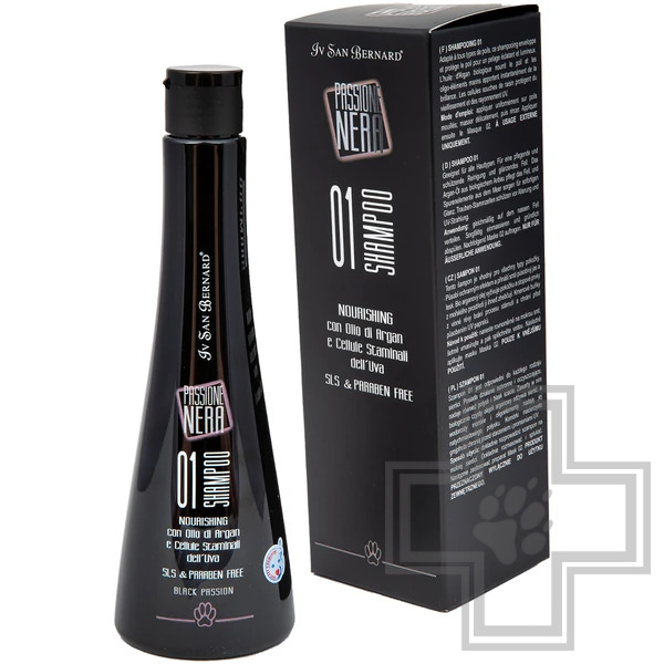 ISB Black Passion 01 Шампунь питательный с аргановым маслом