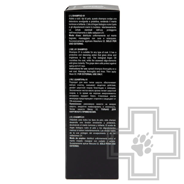 ISB Black Passion 01 Шампунь питательный с аргановым маслом