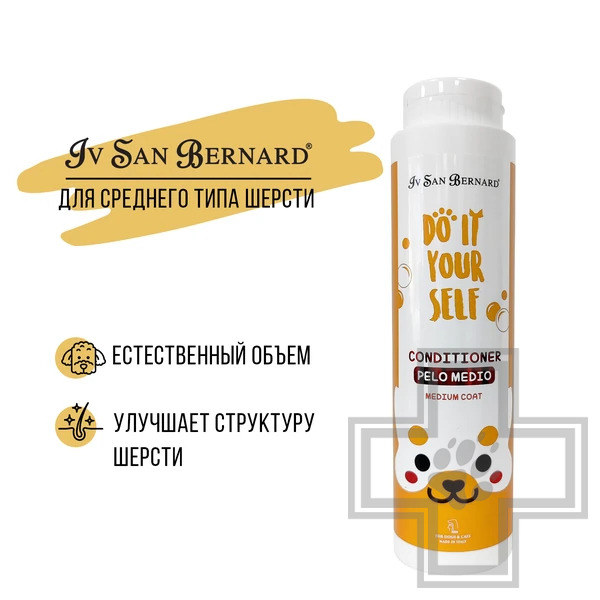 ISB DO IT YOURSELF Кондиционер для животных со средней шерстью