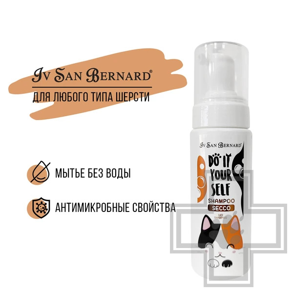 ISB DO IT YOURSELF Шампунь-мусс без смывания для собак и кошек