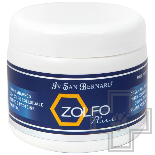 ISB Mineral Шампунь-крем "Золфо плюс" с коллоидной серой для проблемной кожи и шерсти
