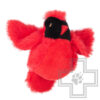 Mr.Kranch Игрушка плюшевая "Птичка" с кошачьей мятой для кошек, красная