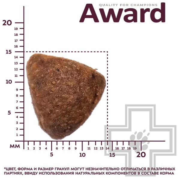 AWARD HYPO Корм для взрослых собак всех пород, с белой рыбой