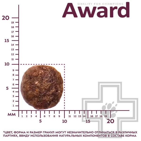 AWARD Urinary Корм для взрослых кошек для профилактики МКБ, с курицей