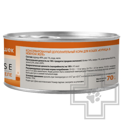 Мнямс Деликатес Консервы для кошек, с курицей в желе