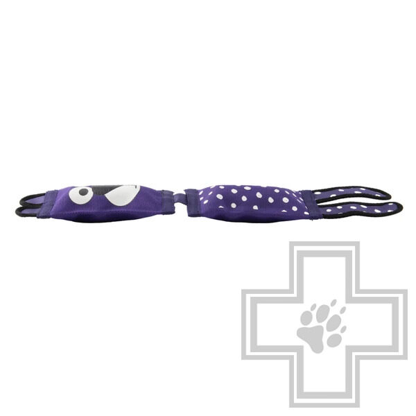 Mr.Kranch Игрушка из пожарного шланга "Медвежонок" для собак, фиолетовая Mr.Kranch Игрушка из пожарного шланга "Медвежонок" для собак, фиолетовая