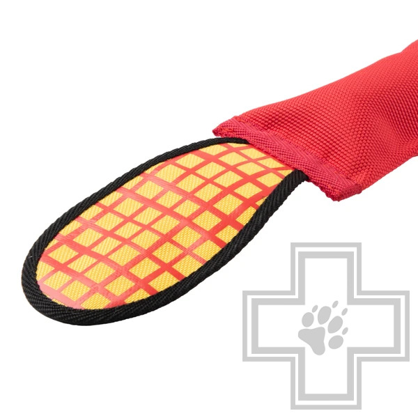 Mr.Kranch Игрушка из пожарного шланга "Бобер" для собак, красная