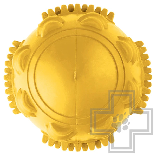 Mr.Kranch Мяч с ароматом сливок для собак, желтый