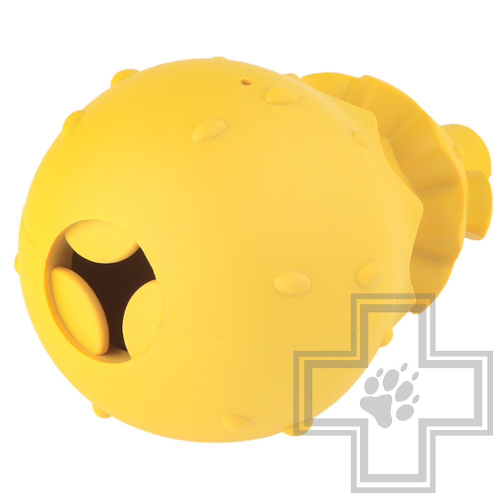 Mr.Kranch Игрушка с ароматом сливок для собак, желтая