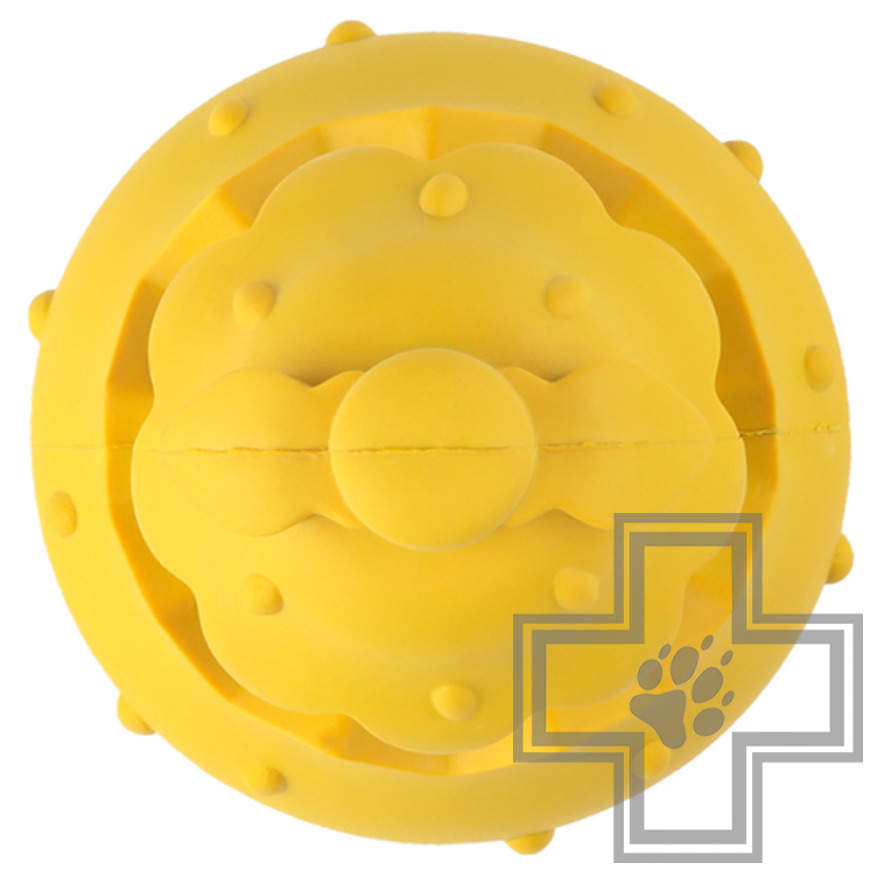 Mr.Kranch Игрушка с ароматом сливок для собак, желтая Mr.Kranch Игрушка с ароматом сливок для собак, желтая