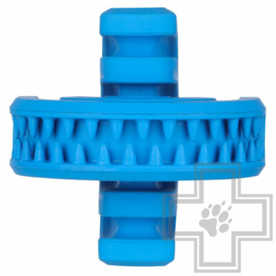 Mr.Kranch Игрушка-головоломка дентальная для собак с ароматом курицы, синяя