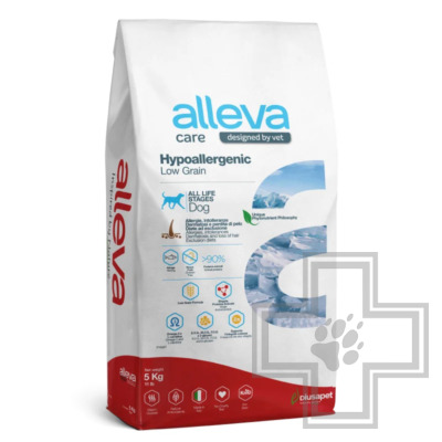 Alleva Care Hypoallergenic Low Grain Корм-диета для собак для лечения аллергии