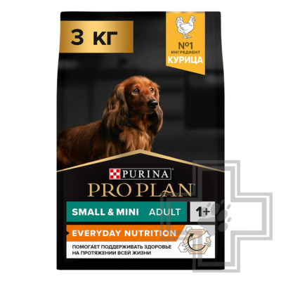 Pro Plan Everyday Nutrition Small & Mini Adult Корм для взрослых собак мелких пород, с курицей