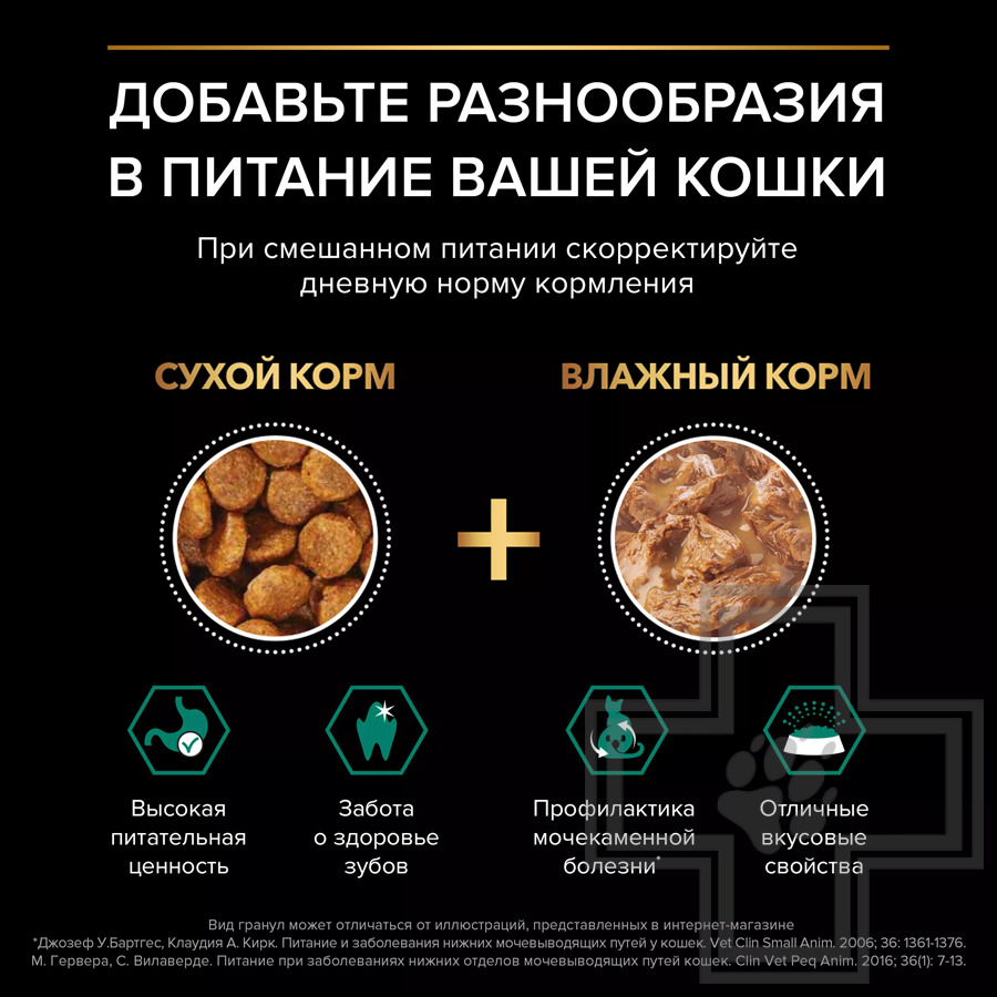 Pro Plan Renal Plus Adult Корм для взрослых кошек для поддержания здоровья почек, с курицей